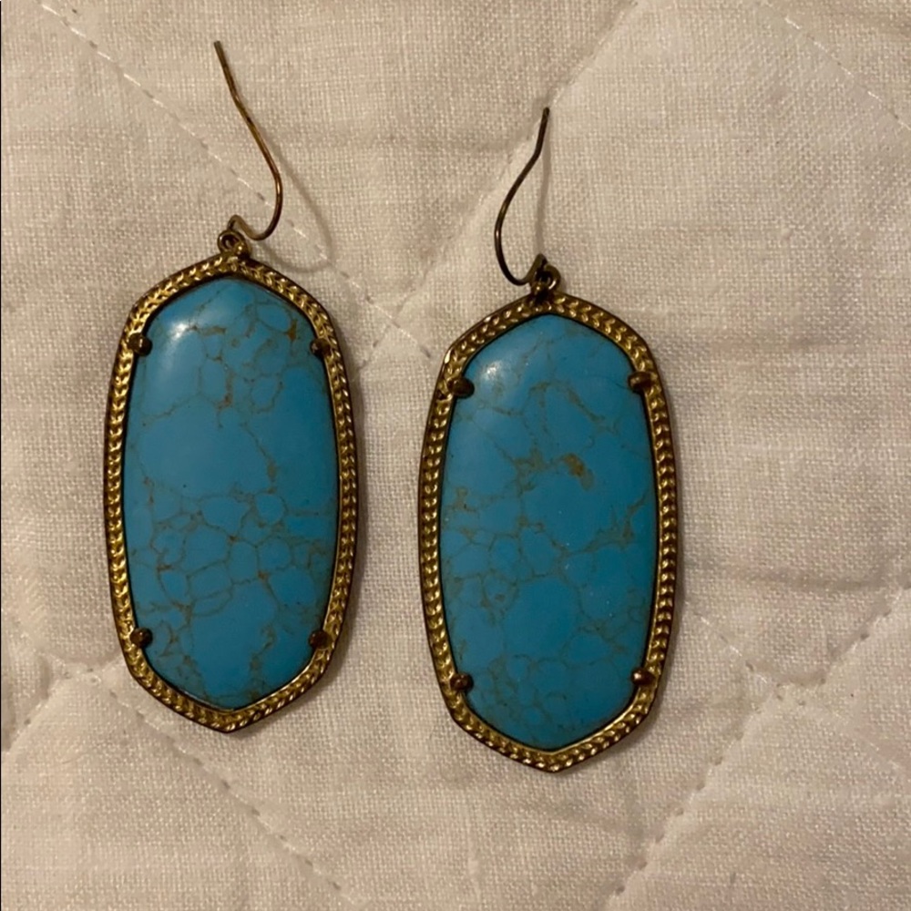 Kendra Scott Danielle Earrings in Turquoise